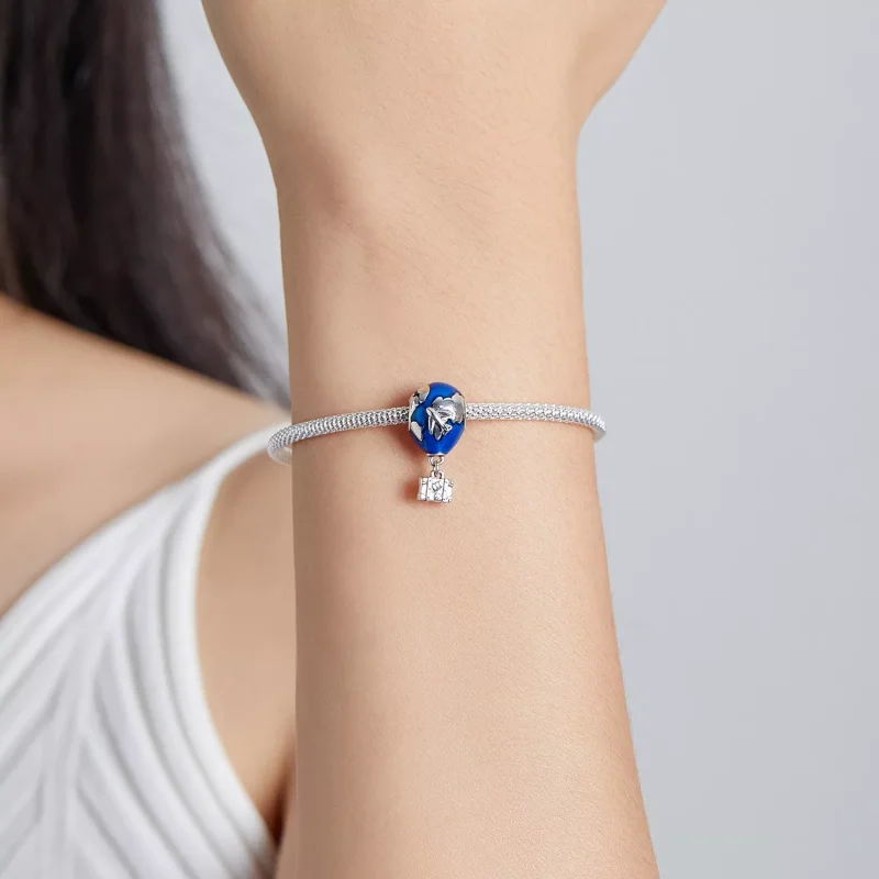 (immagine per) Charm tipo Pandora Globetrotter - Mongolfiera - SCC2028 - Visualizza 5