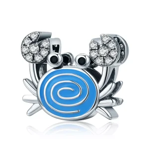 (immagine per) Charm tipo Pandora Granchio divertente - SCC682
