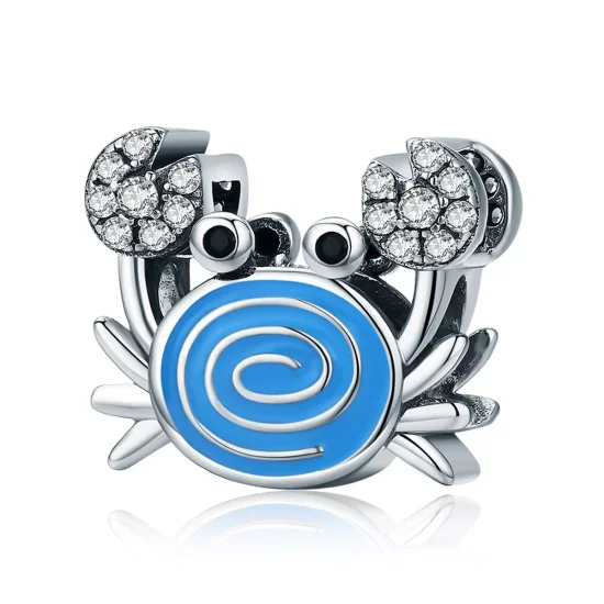 (immagine per) Charm tipo Pandora Granchio divertente - SCC682