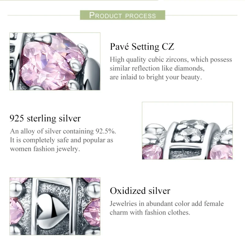(immagine per) Charm tipo Pandora Grande amore - SCC580 - Visualizza 8