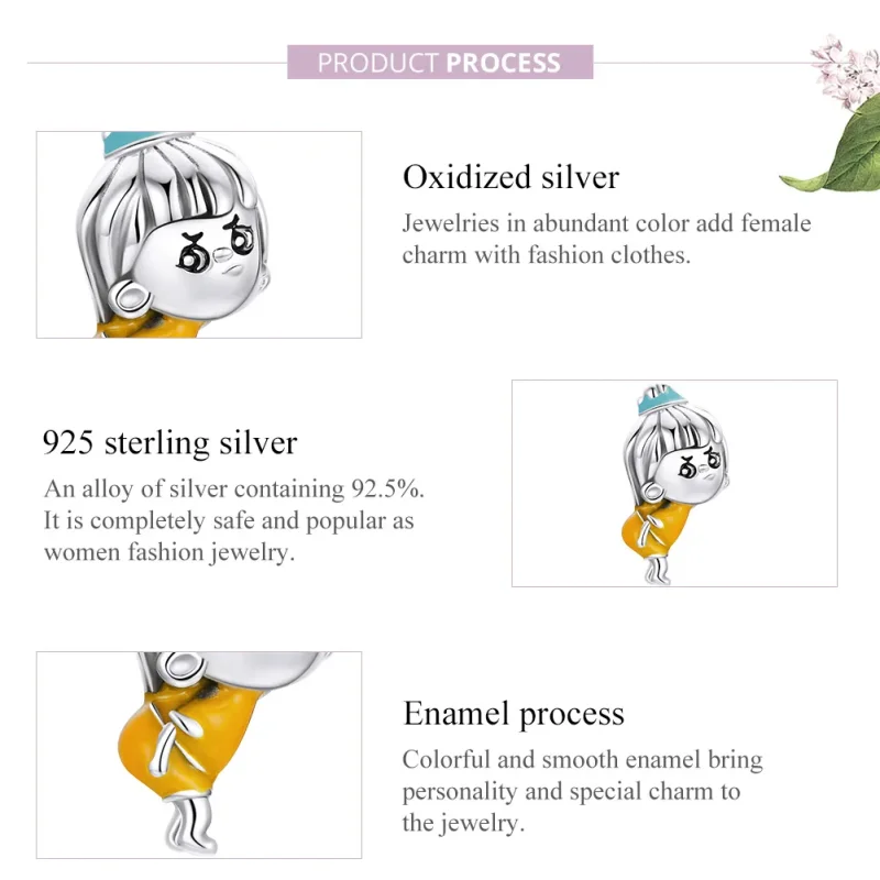 (immagine per) Charm tipo Pandora Grande Sorella Speciale - SCC1844 - Visualizza 6