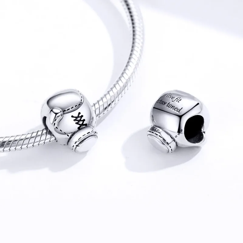 (immagine per) Charm tipo Pandora Guantoni da boxe - SCC1325 - Visualizza 4