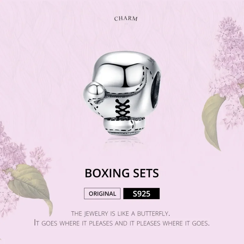 (immagine per) Charm tipo Pandora Guantoni da boxe - SCC1325 - Visualizza 6