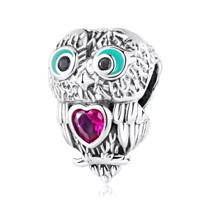 (immagine per) Charm tipo Pandora Gufo carino - SCC2253