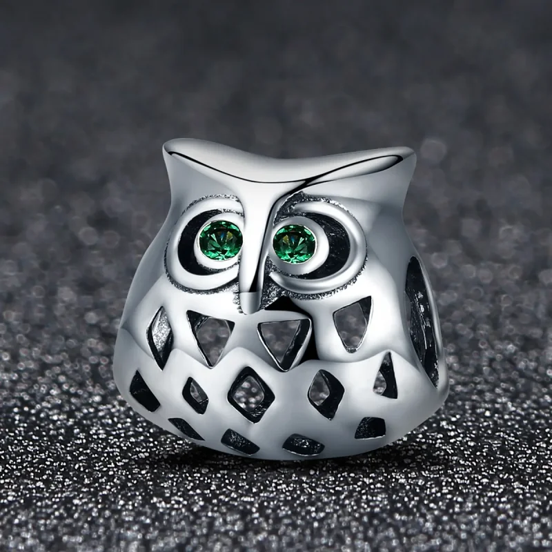 (immagine per) Charm tipo Pandora Gufo - SCC424 - Visualizza 2