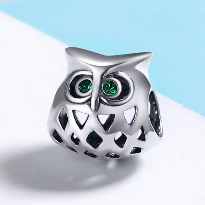 (immagine per) Charm tipo Pandora Gufo - SCC424 - Visualizza 3