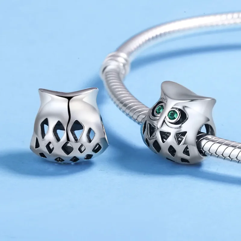 (immagine per) Charm tipo Pandora Gufo - SCC424 - Visualizza 5