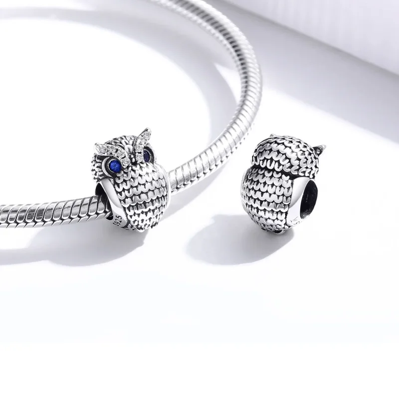 (immagine per) Charm tipo Pandora Gufo splendente - SCC1607 - Visualizza 4