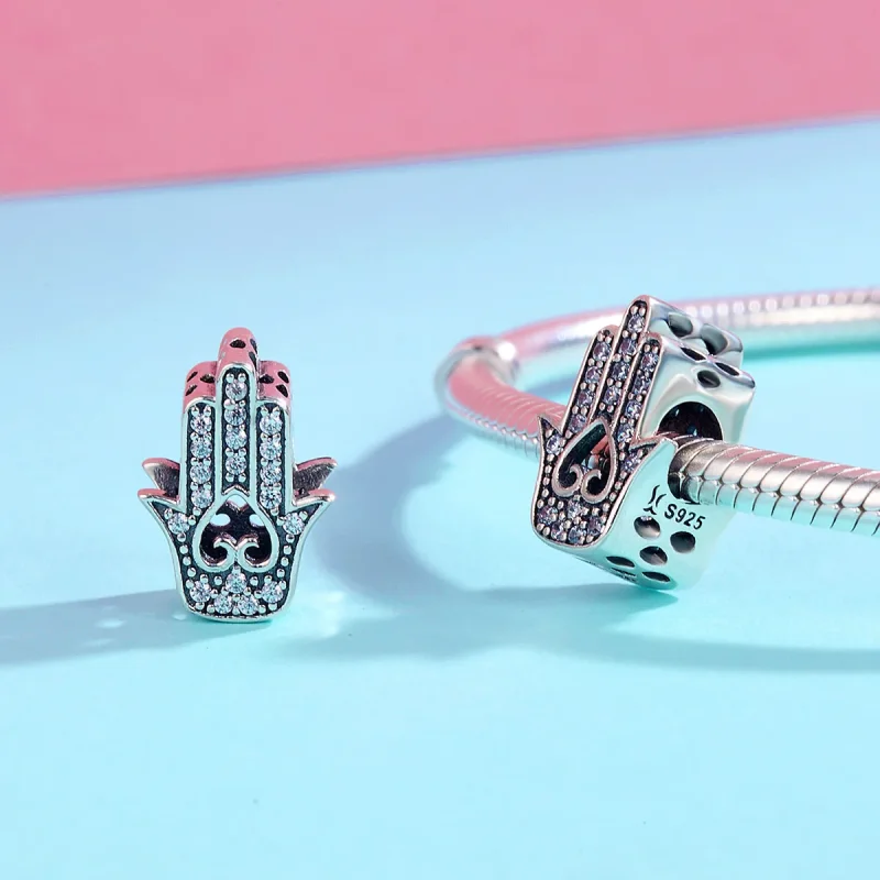 (immagine per) Charm tipo Pandora Hamsa - SCC225 - Visualizza 5