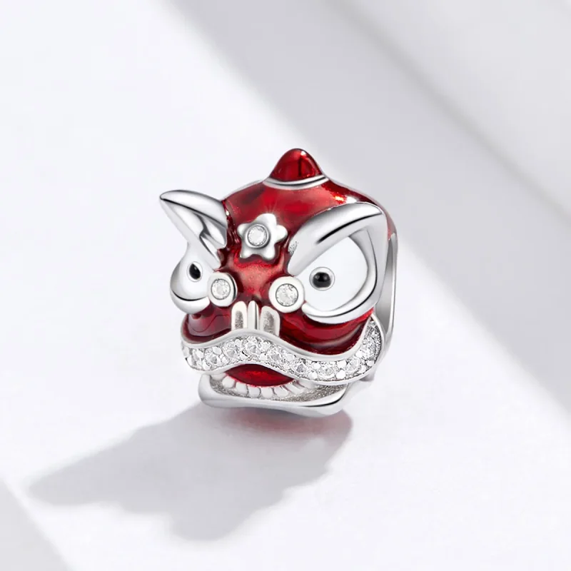 (immagine per) Charm tipo Pandora Il ballo del leone - BSC086 - Visualizza 2
