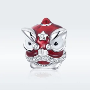 (immagine per) Charm tipo Pandora Il ballo del leone - BSC086