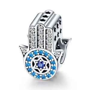 (immagine per) Charm tipo Pandora Il guardiano di Fatima - SCC721
