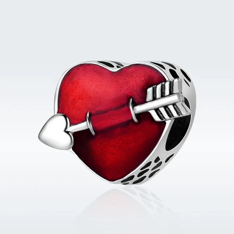 (immagine per) Charm tipo Pandora Il primo amore di San Valentino - SCC480 - Visualizza 2