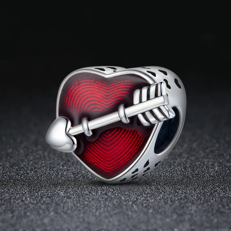 (immagine per) Charm tipo Pandora Il primo amore di San Valentino - SCC480 - Visualizza 3