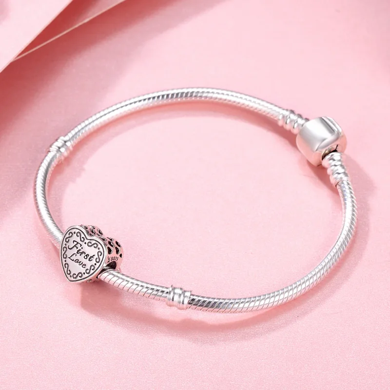(immagine per) Charm tipo Pandora Il primo amore di San Valentino - SCC480 - Visualizza 5