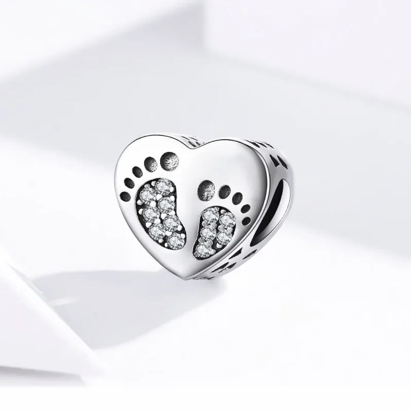 (immagine per) Charm tipo Pandora Impronte - SCC1395 - Visualizza 2