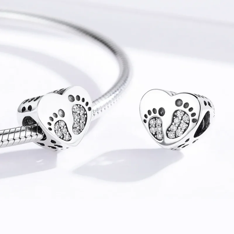(immagine per) Charm tipo Pandora Impronte - SCC1395 - Visualizza 3
