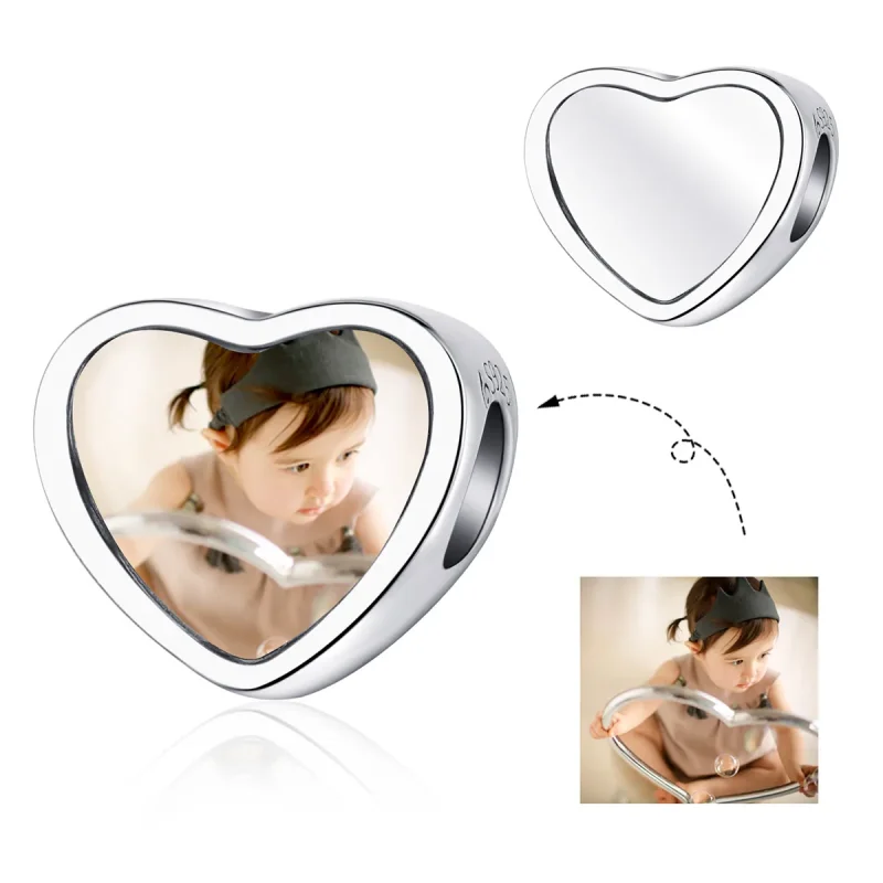 (immagine per) Charm tipo Pandora Inciso - BSC103 - Visualizza 2