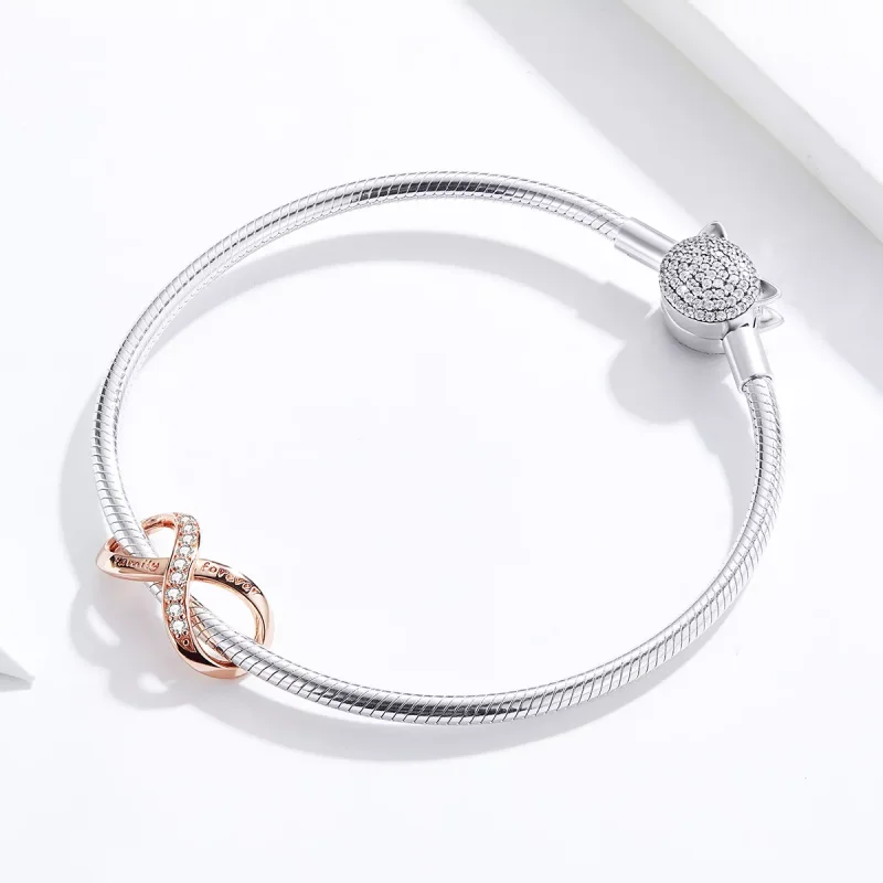 (immagine per) Charm tipo Pandora Infinito - SCC1146-C - Visualizza 3