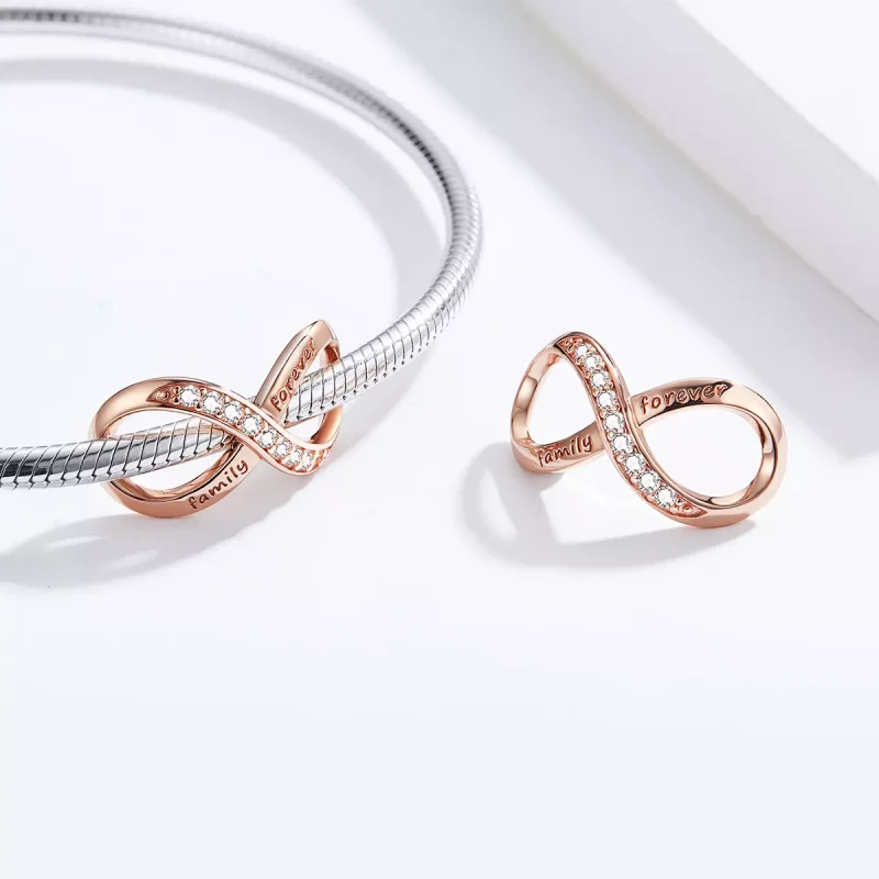 (immagine per) Charm tipo Pandora Infinito - SCC1146-C - Visualizza 4