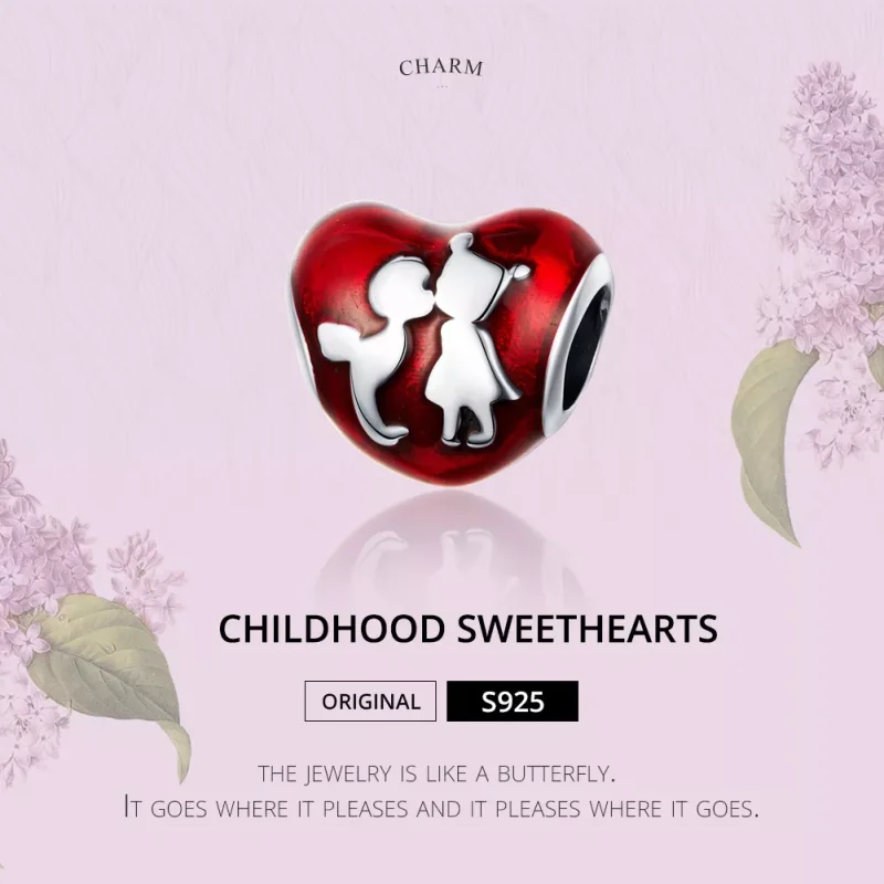 (immagine per) Charm tipo Pandora Innamorati dell'infanzia - SCC1187 - Visualizza 2