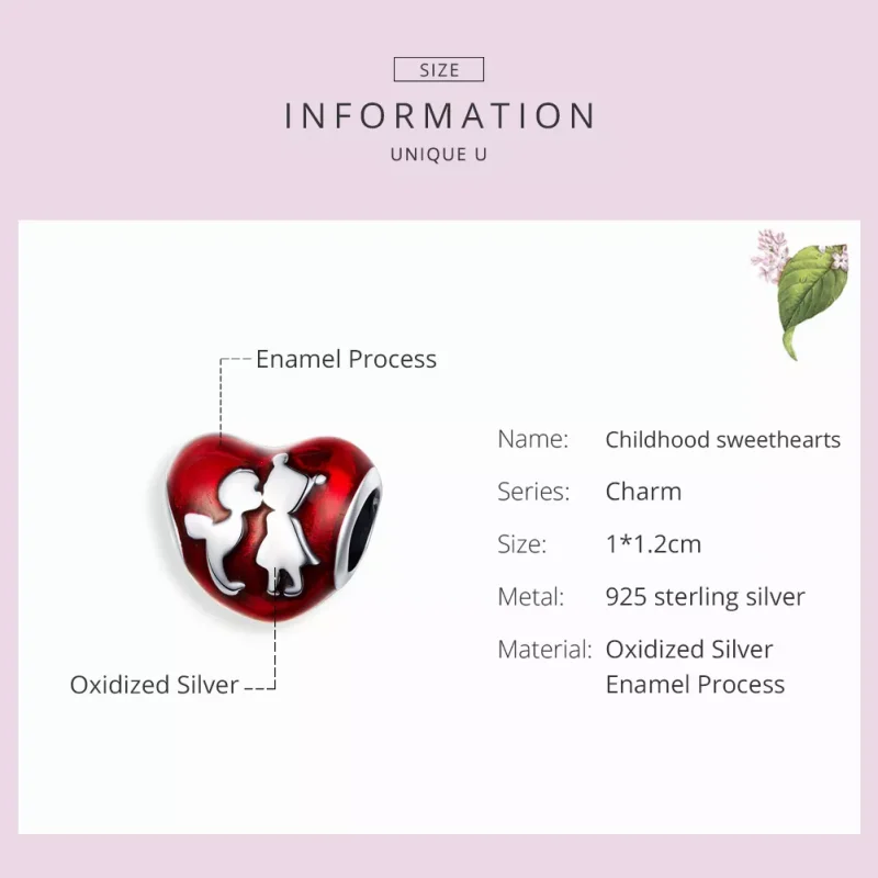 (immagine per) Charm tipo Pandora Innamorati dell'infanzia - SCC1187 - Visualizza 3