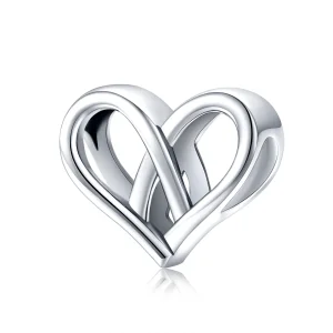 (immagine per) Charm tipo Pandora Io e te cuore a cuore - SCC1552