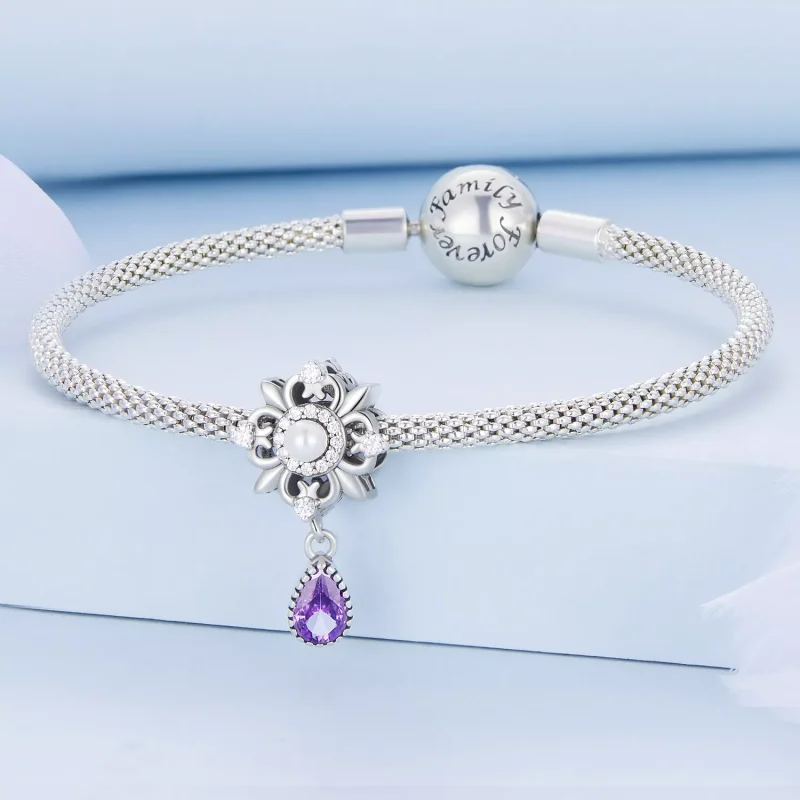 (immagine per) Charm tipo Pandora Iris - BSC674 - Visualizza 3