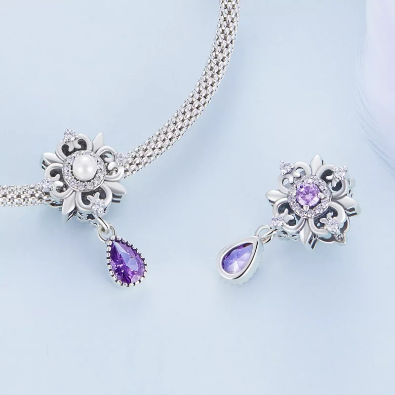 (immagine per) Charm tipo Pandora Iris - BSC674 - Visualizza 4