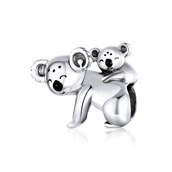 (immagine per) Charm tipo Pandora Koala con capretto - BSC260
