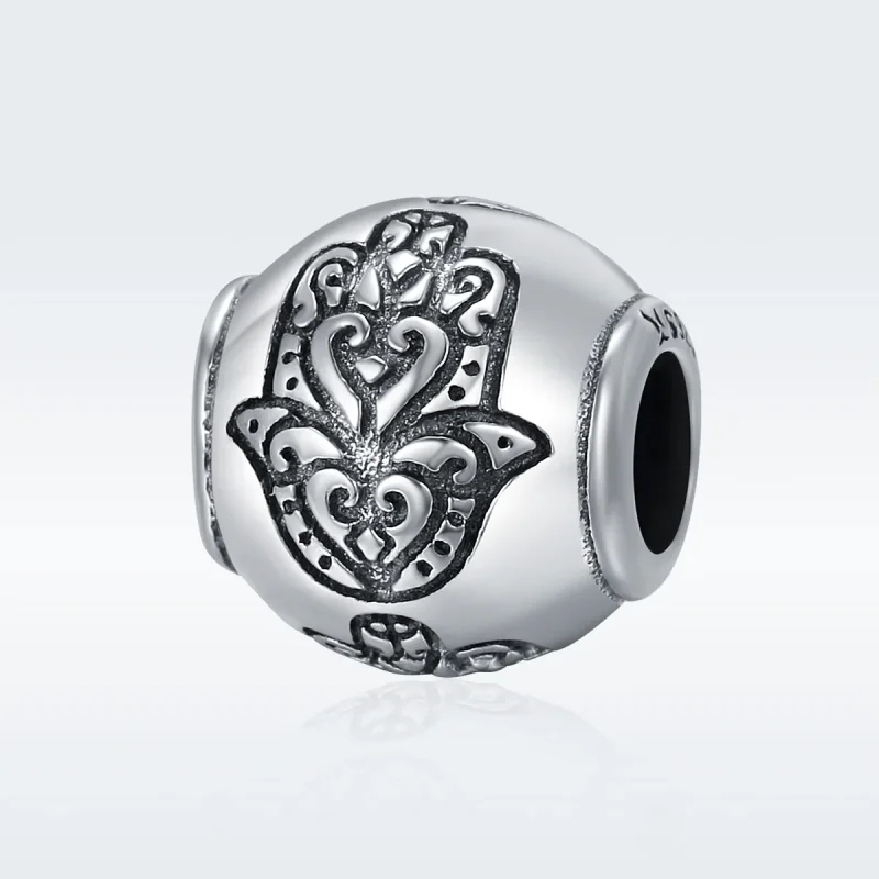 (immagine per) Charm tipo Pandora La mano di Fatima - SCC306 - Visualizza 2