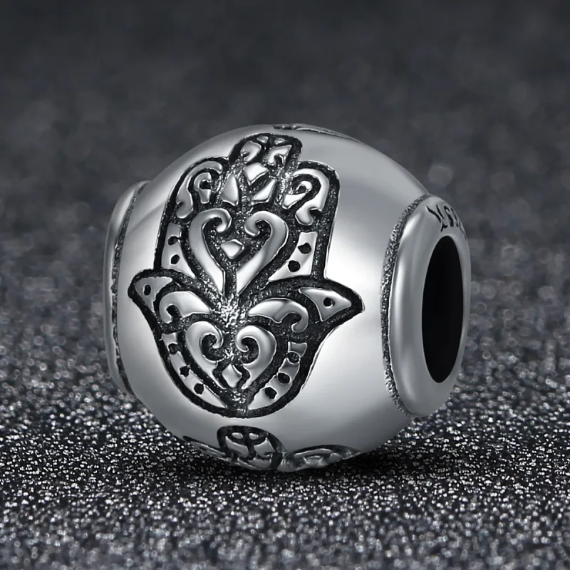 (immagine per) Charm tipo Pandora La mano di Fatima - SCC306 - Visualizza 3
