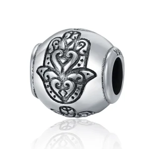 (immagine per) Charm tipo Pandora La mano di Fatima - SCC306