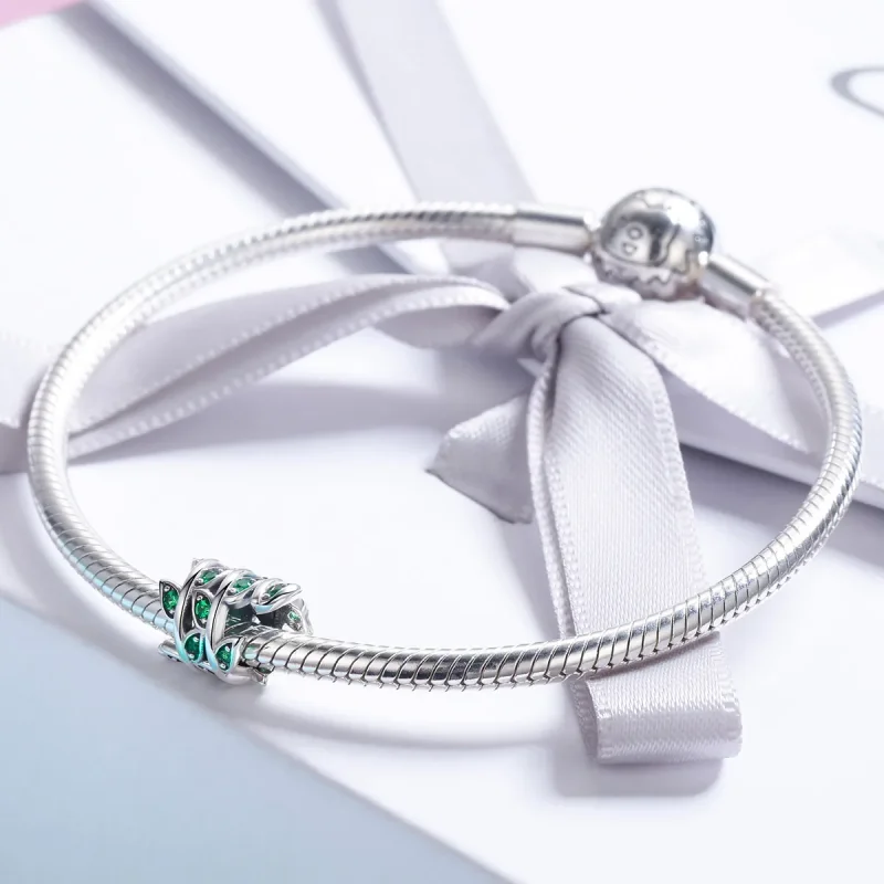 (immagine per) Charm tipo Pandora La primavera sta cominciando a splendere - SCC567 - Visualizza 5