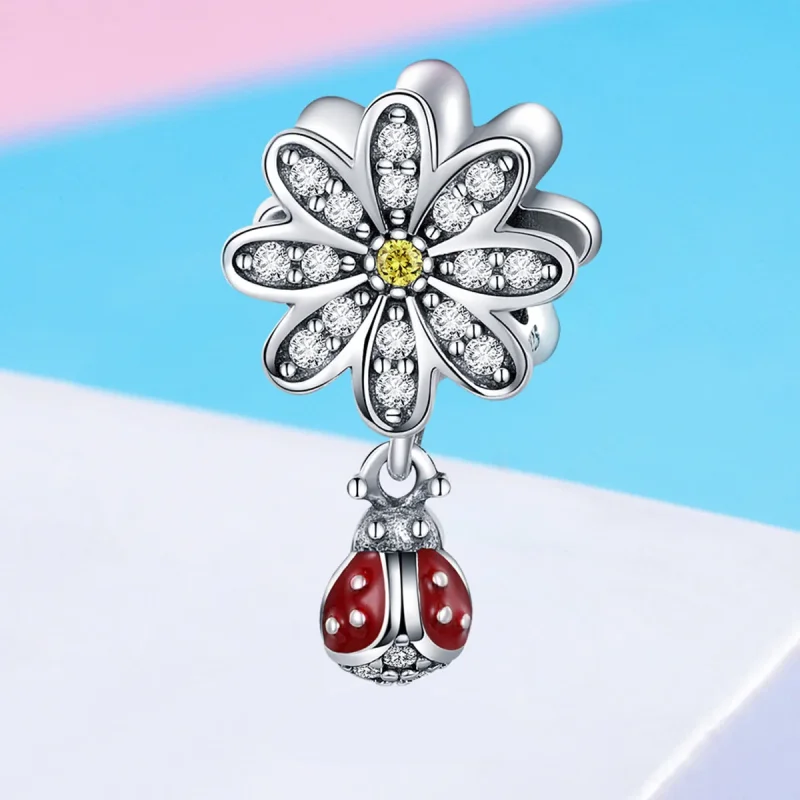 (immagine per) Charm tipo Pandora La storia della coccinella - SCC727 - Visualizza 4