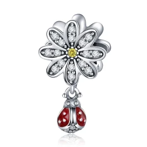 (immagine per) Charm tipo Pandora La storia della coccinella - SCC727