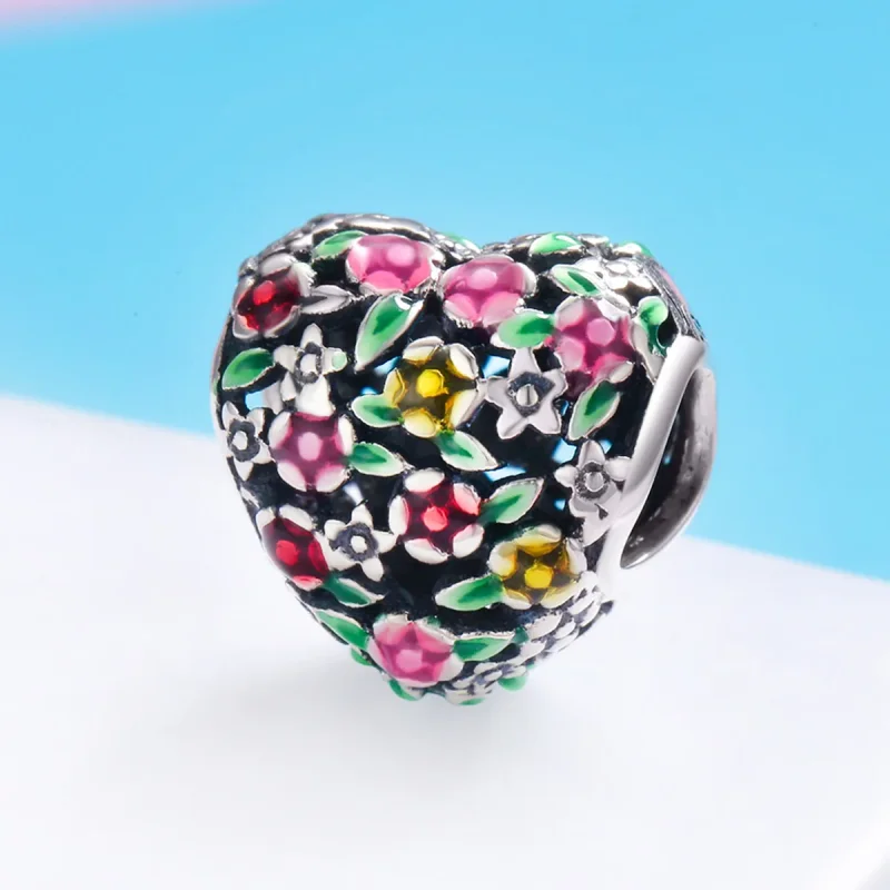 (immagine per) Charm tipo Pandora La Valle dei Fiori del Vento - SCC646 - Visualizza 3