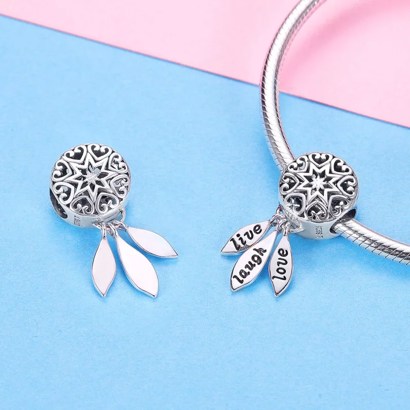 (immagine per) Charm tipo Pandora La vita - SCC1128 - Visualizza 3