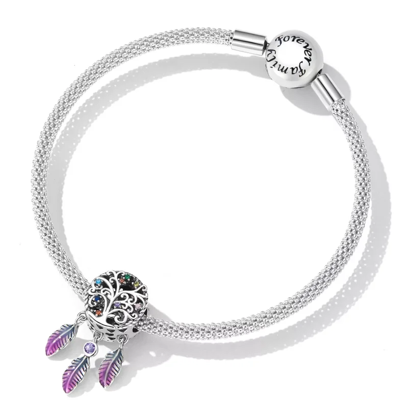 (immagine per) Charm tipo Pandora L'acchiappasogni dell'albero della vita - SCC2268 - Visualizza 5