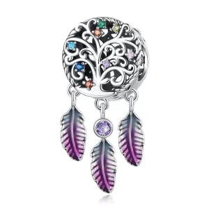 (immagine per) Charm tipo Pandora L'acchiappasogni dell'albero della vita - SCC2268