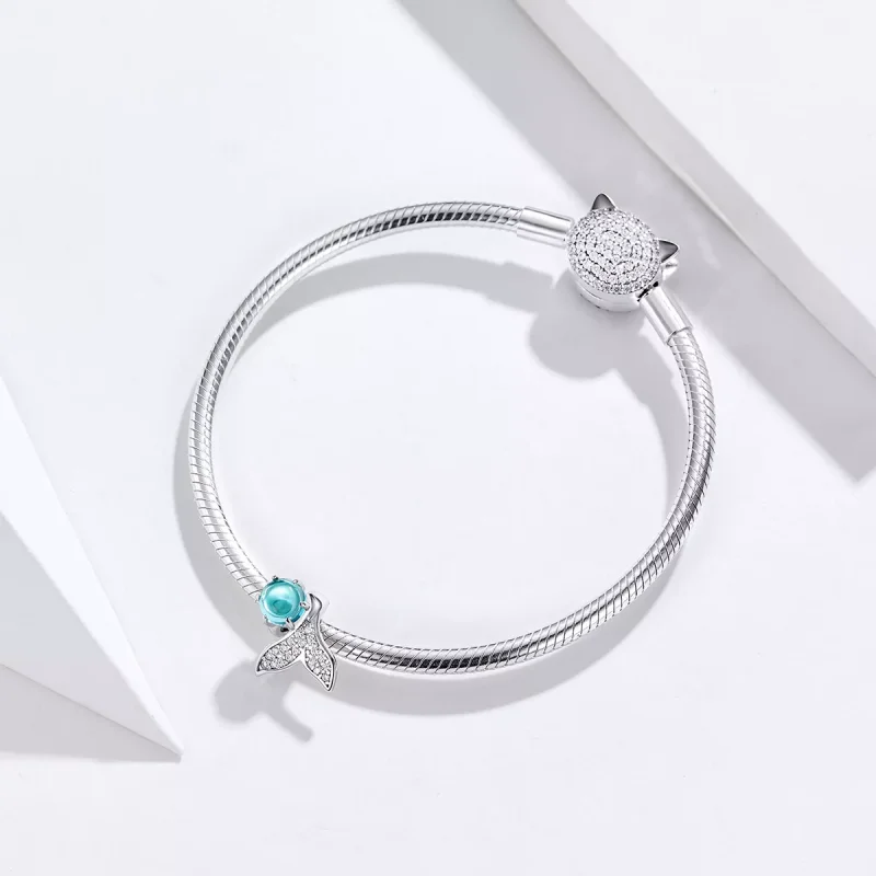 (immagine per) Charm tipo Pandora Lacrime di sirena - SCC1226 - Visualizza 4