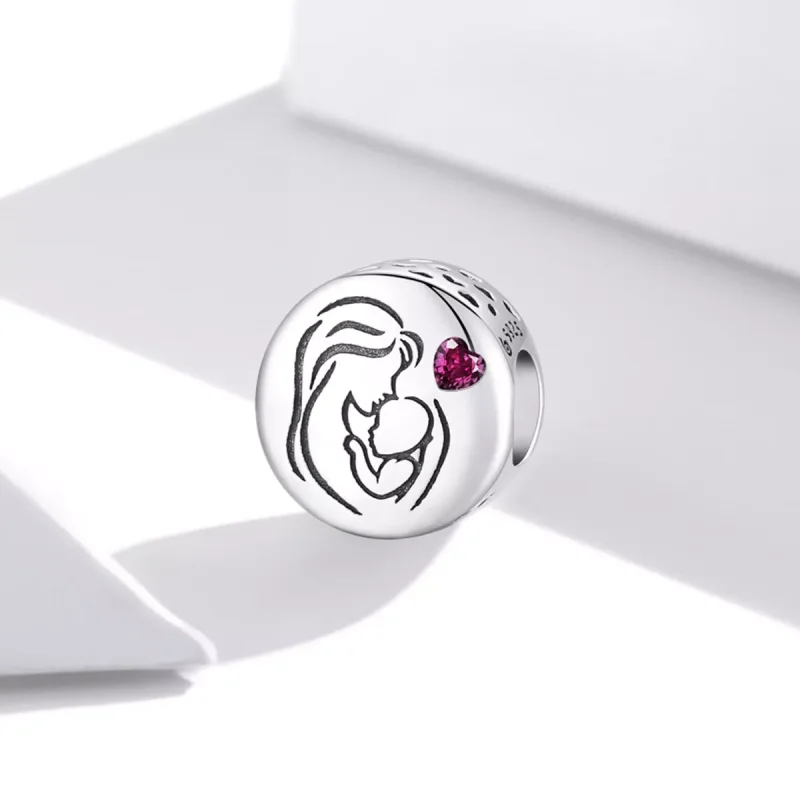 (immagine per) Charm tipo Pandora L'amore della madre - BSC493 - Visualizza 2