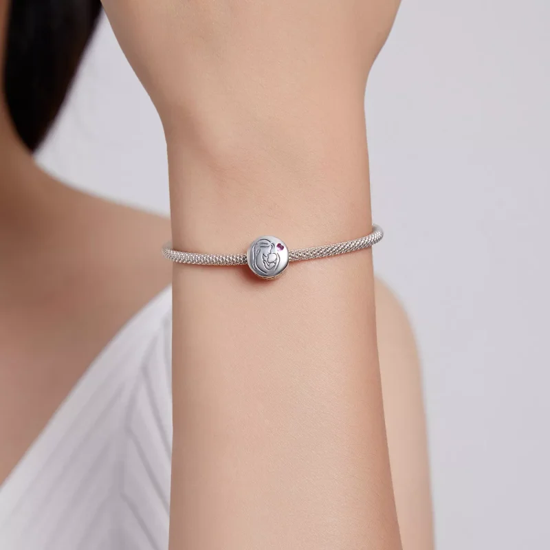 (immagine per) Charm tipo Pandora L'amore della madre - BSC493 - Visualizza 5