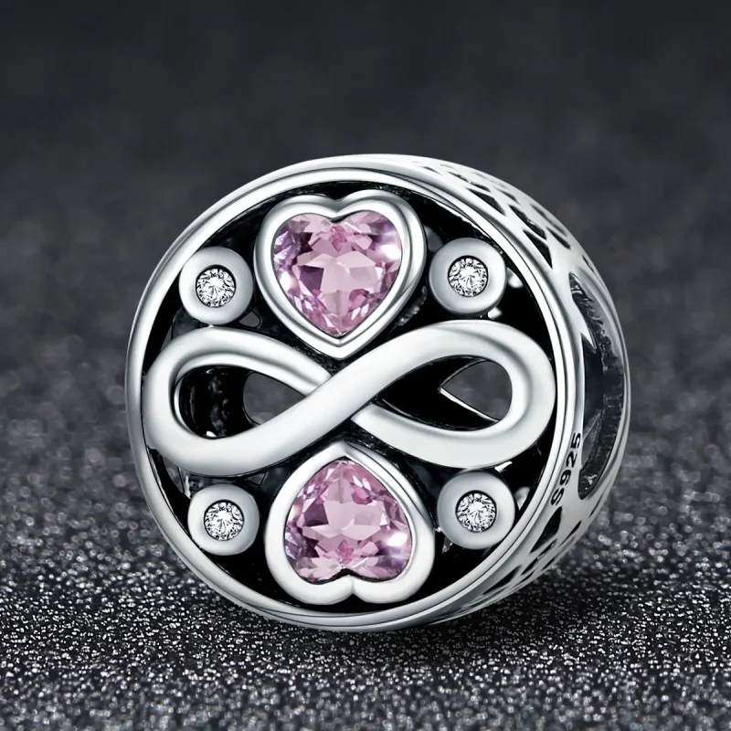 (immagine per) Charm tipo Pandora L'amore dura - SCC240 - Visualizza 2