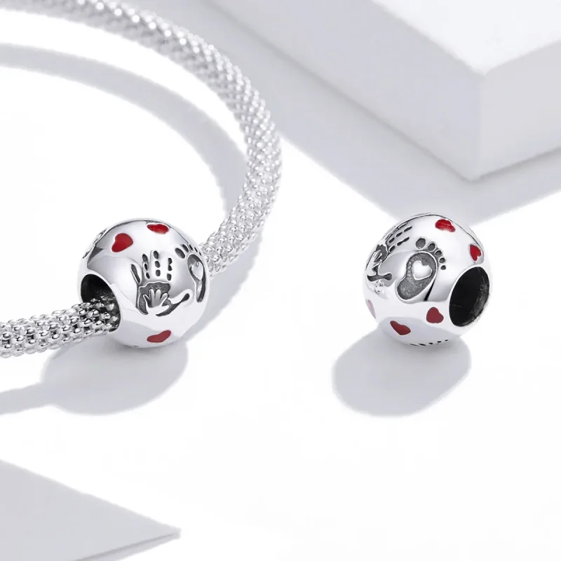(immagine per) Charm tipo Pandora L'amore nel palmo - SCC1827 - Visualizza 4