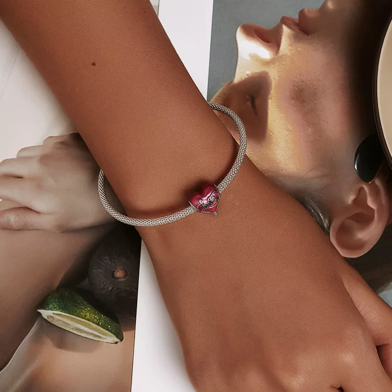 (immagine per) Charm tipo Pandora Lampada d'amore - SCC2122 - Visualizza 5