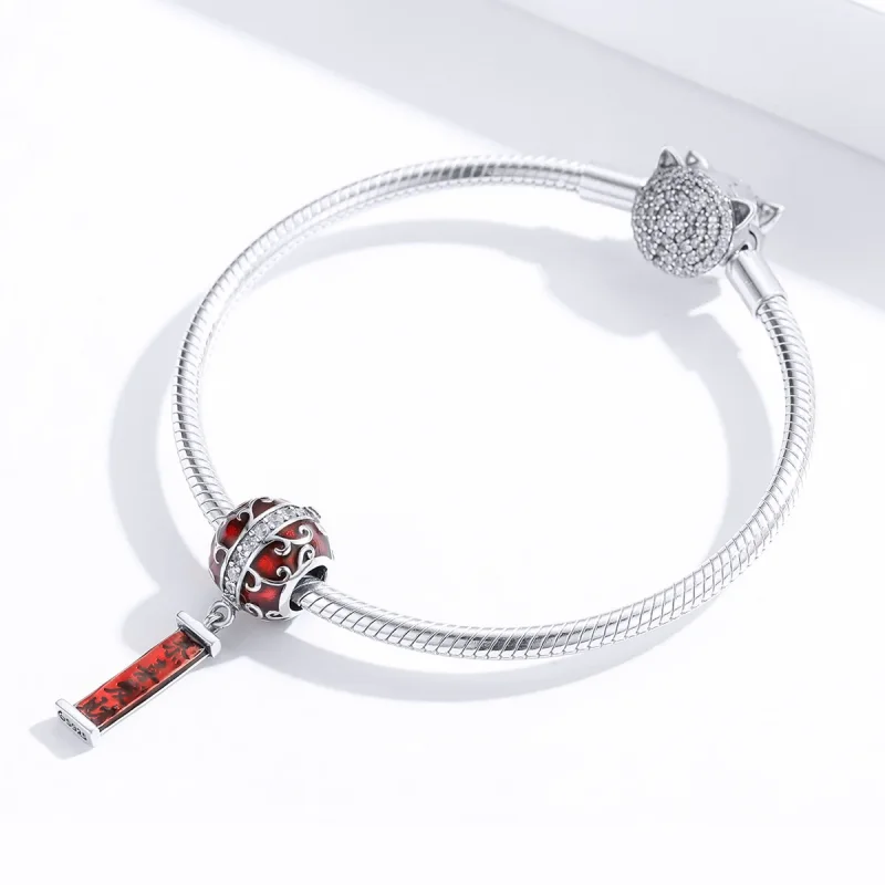 (immagine per) Charm tipo Pandora Lanterna - BSC134 - Visualizza 2