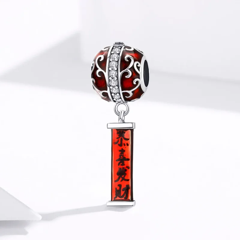 (immagine per) Charm tipo Pandora Lanterna - BSC134 - Visualizza 3