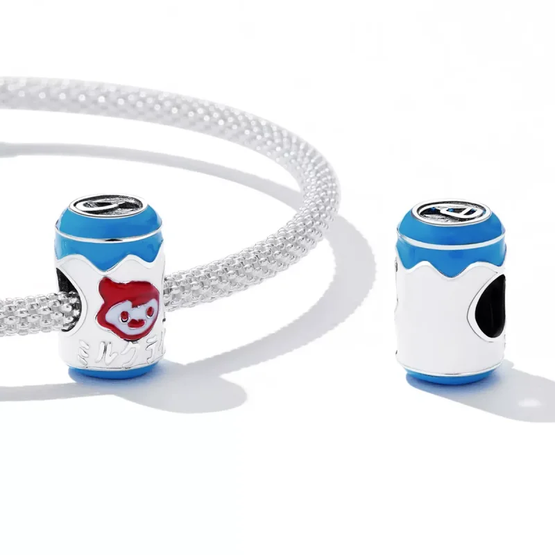 (immagine per) Charm tipo Pandora Latte in scatola - SCC2197 - Visualizza 4