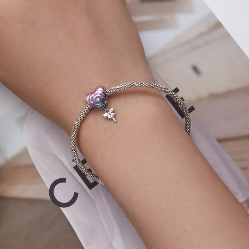 (immagine per) Charm tipo Pandora Lecca lecca arcobaleno - SCC2391 - Visualizza 5